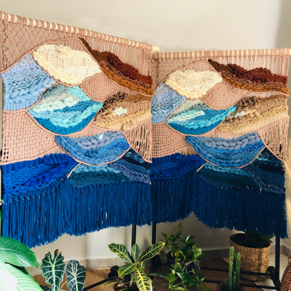 Tapeçaria de parede Macraweave MÃE - Image 2