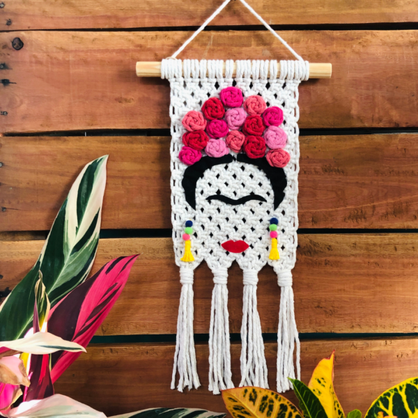 Painél de parede em Macramê FRIDA - Image 6