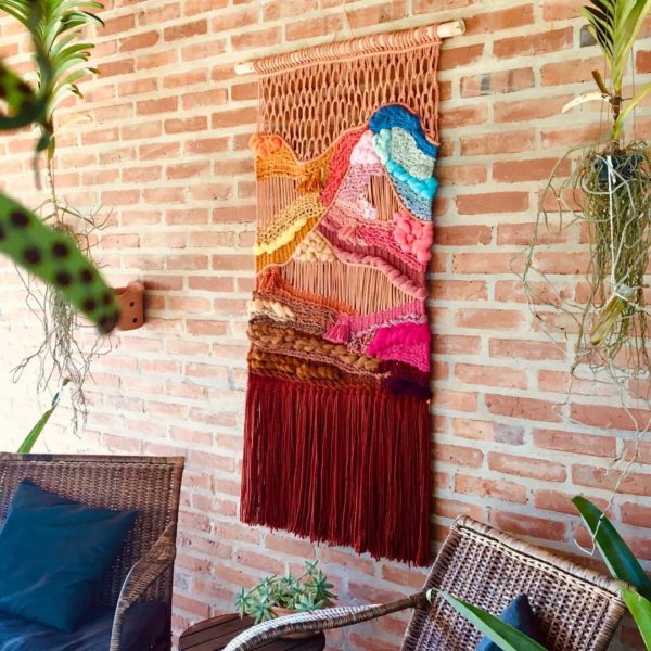 Tapeçaria de parede Macraweave DEMÉTRIA