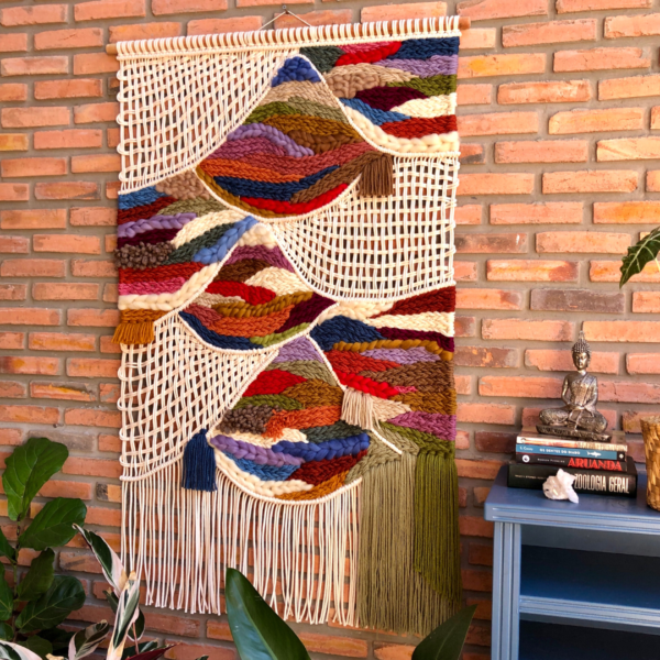 Tapeçaria de parede Macraweave COLORÊ